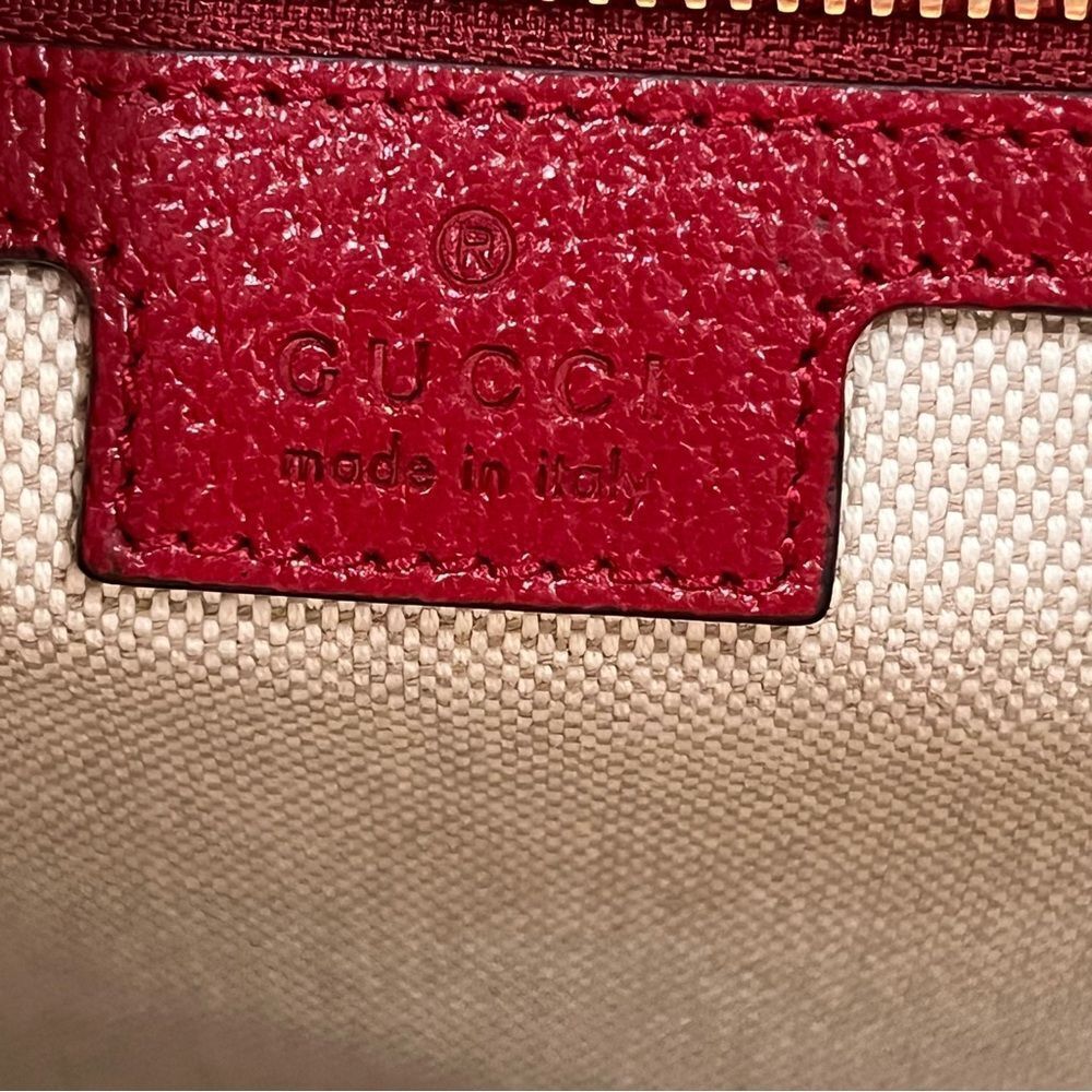 GUCCI
Raffia GG Monogram Hamptons Tote Bag Beige Blue - Picture 11 of 11